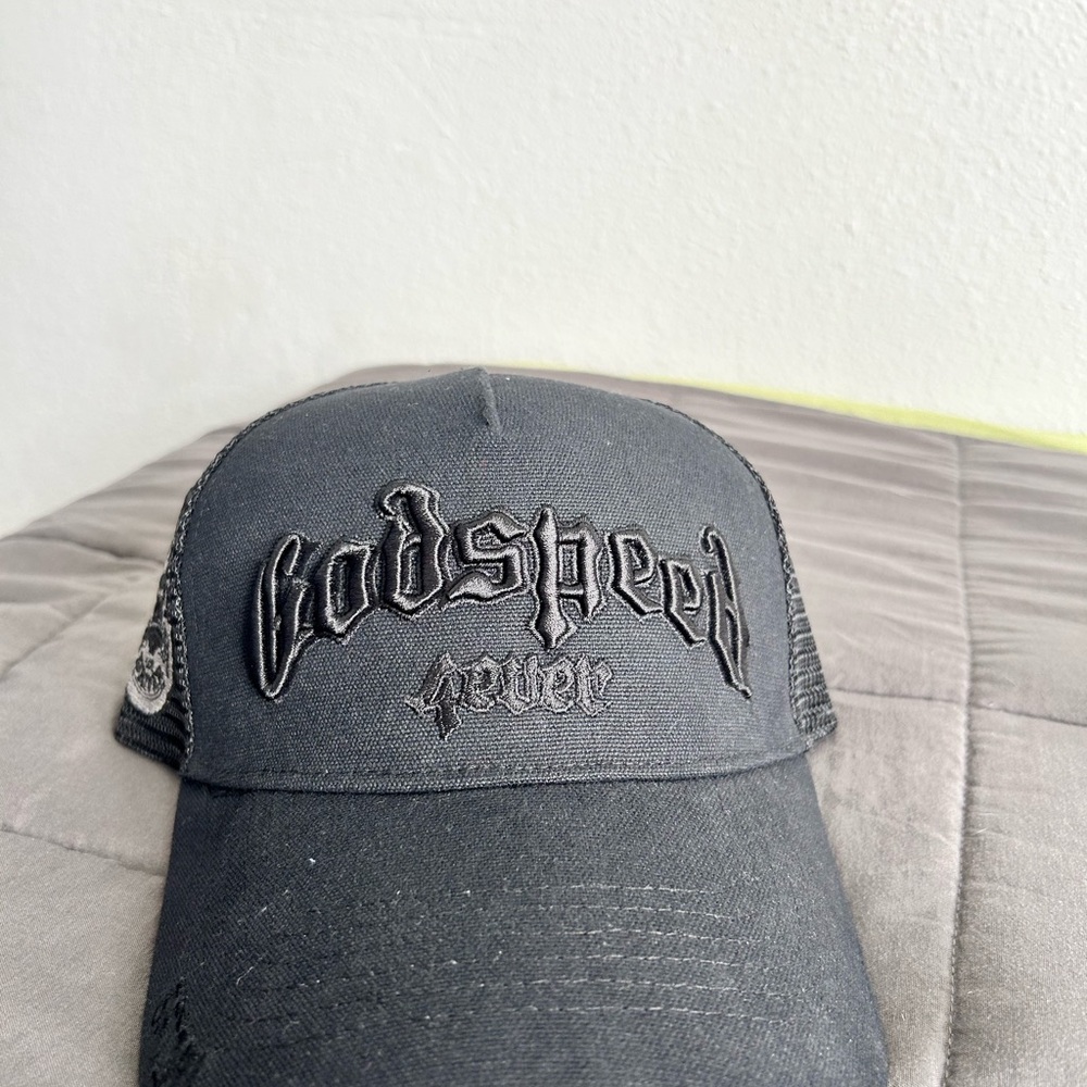 Godspeed Black Mesh Trucker Hat